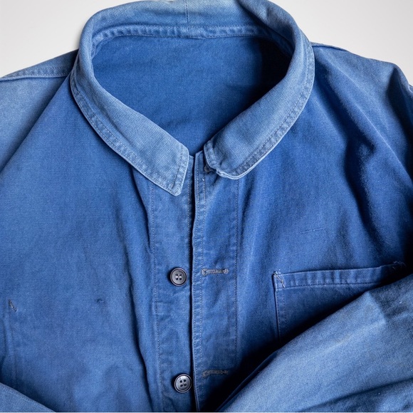 Vintage French chore coat XL - Picture 3 of 6